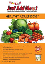 Load image into Gallery viewer, HILARY'S BLEND JUST ADD MEAT (JAM) - Healthy Adult Dog - 2kg