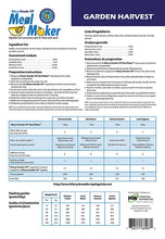 Load image into Gallery viewer, HILARY'S BLEND MEAL MAKER Garden Harvest - 4kg