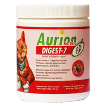 Load image into Gallery viewer, AURION DIGEST-7 FOR CATS digestive enzyme supplement - 100g
