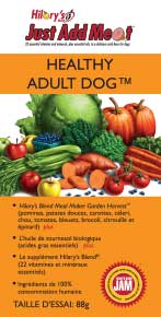 HILARY'S BLEND JUST ADD MEAT (JAM) - Healthy Adult Dog - 88g trial size